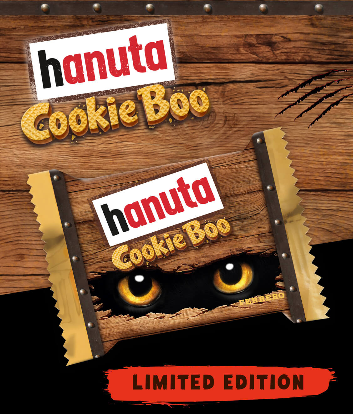 hanuta Cookie Boo Limited Edition